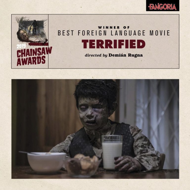 3 Nominaciones al Fangoria Chainsaw Awards y premio
