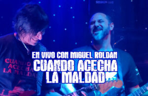 Tocando con Miguel Roldán